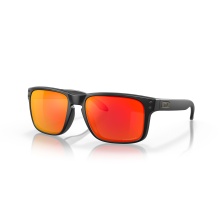 Okulary przeciwsłoneczne Oakley Holbrook (kolor soczewek: Prizm ruby) czarny mat - 1 para okularów